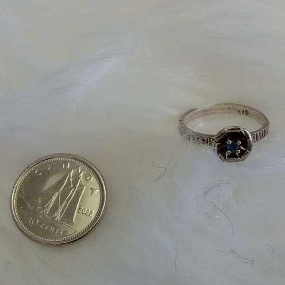 Other - Kid's vintage silver birth ring size 3.75 MARCH